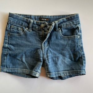 City Ink Blue Denim shorts size 12 Junior